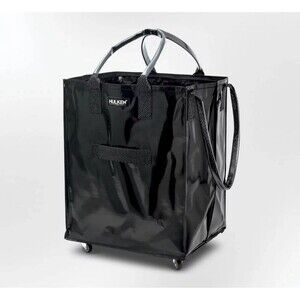 NEW HULKEN Original Rolling Tote Bag Large Black